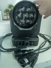 7x40w RGBW Zoom Beam Wash LED Moving Head 50000h Lifespan