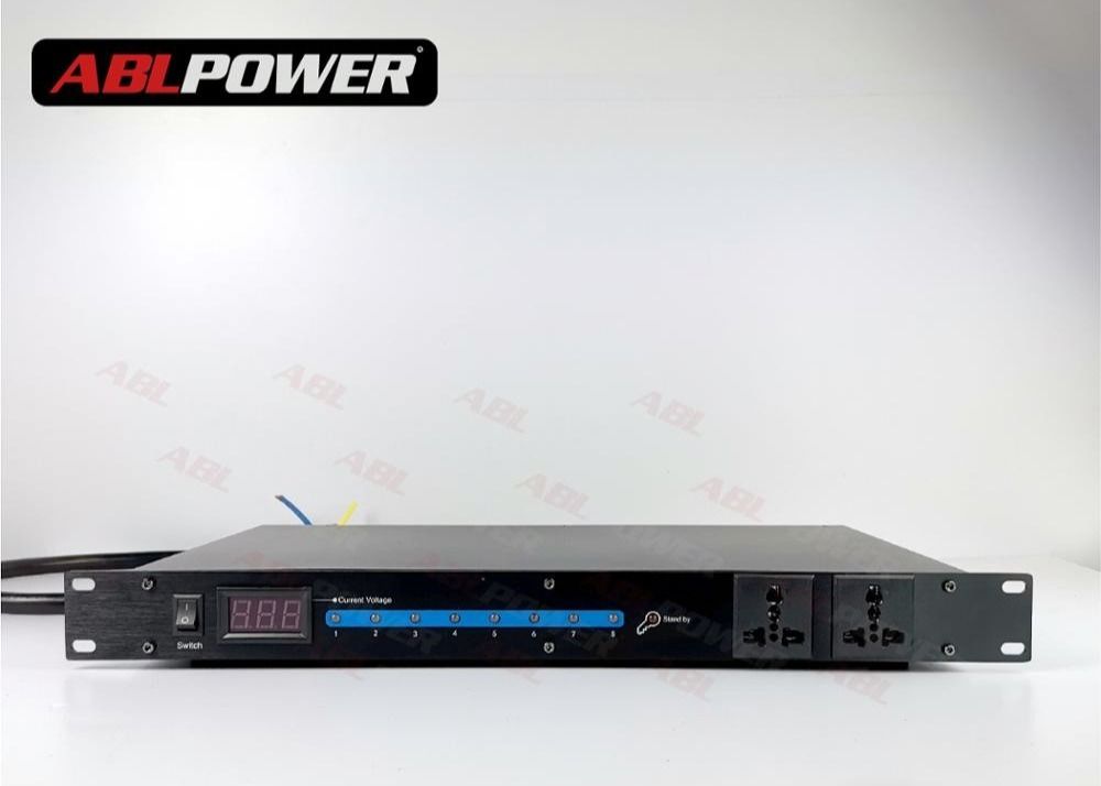Karaoke system power sequencer  8 channels
